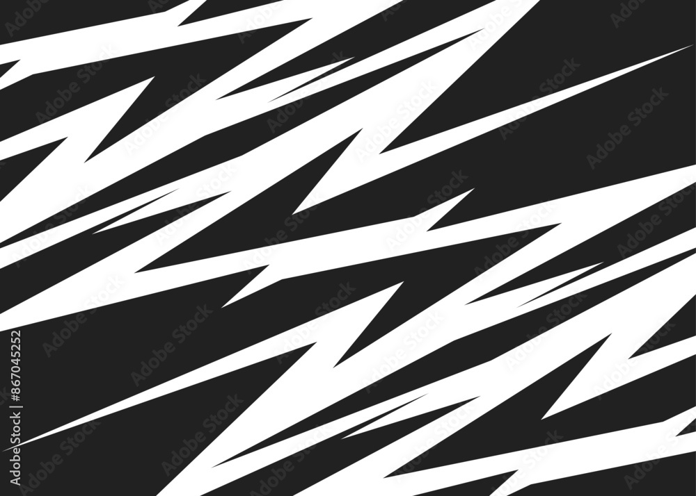 Poster abstract background with reflective tribal tattoo pattern and with some copy space area