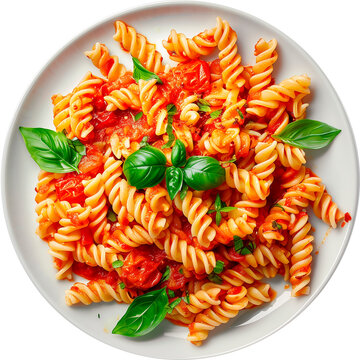 A plate of pasta