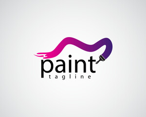 creative floating cat in the shape of the letter m floating logo