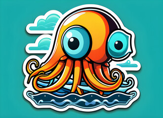 squid in the sea generative ai