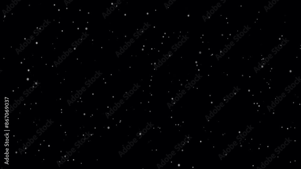 Poster abstract bokeh shiny glitter blinking stars sparkling dust twinkling stars particles flow in backgro