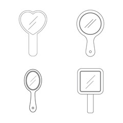 hand mirror icon