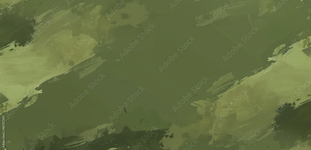 Aufkleber flat olive green background with subtle variations for depth, ideal for digital art and design proje