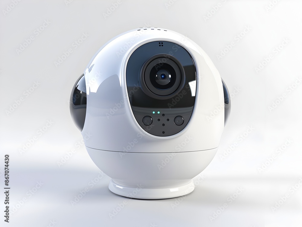 Poster advanced security with facial recognition and remote access features