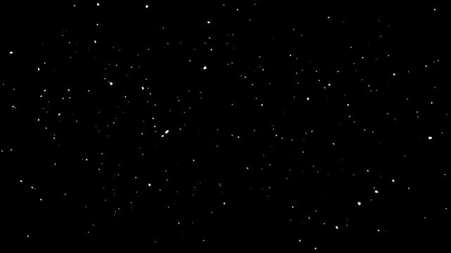 slow falling winter snow on the black backgrounds Snowfall background, snow falling animation. christmas snow winter holiday Winter fairy tale atmosphere invitation card celebrate snowing