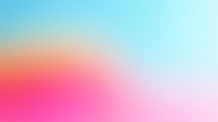 abstract blurred background with pink, orange, and blue gradient.