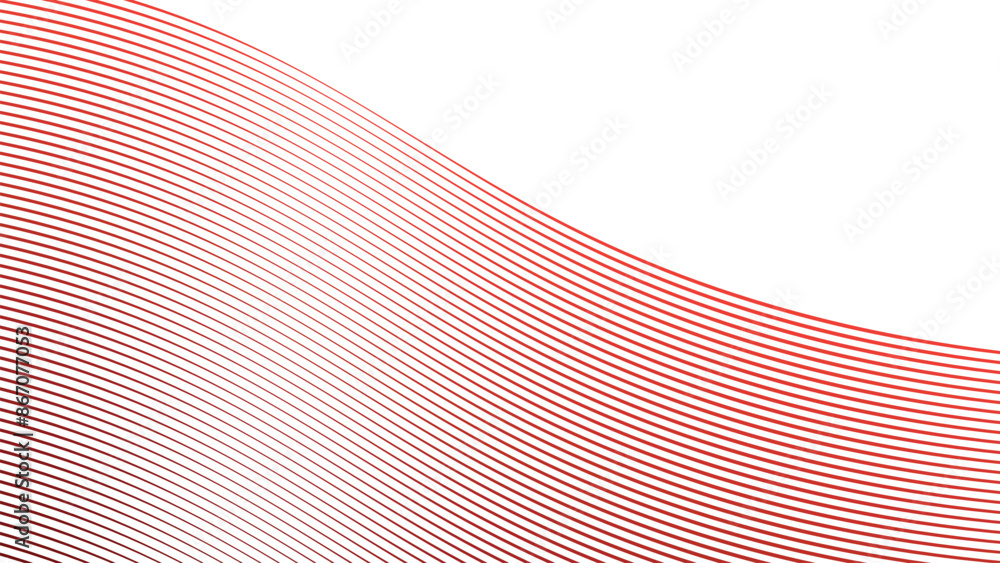 Wall mural red abstract stripes lines background vector image for backdrop or presentation