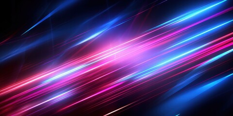 Abstract Light Streaks Background