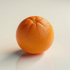 Orange fruit isolated on a white background 