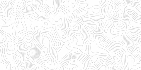 White wave line grid map and Topographic contour map lines. Seamless pattern with lines Topographic map. Geographic mountain relief diagram striped diagonal line wave carve pattern.	
 