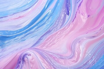 Abstract background of multicolored acrylic paint blending together for wallpaper poster cover design