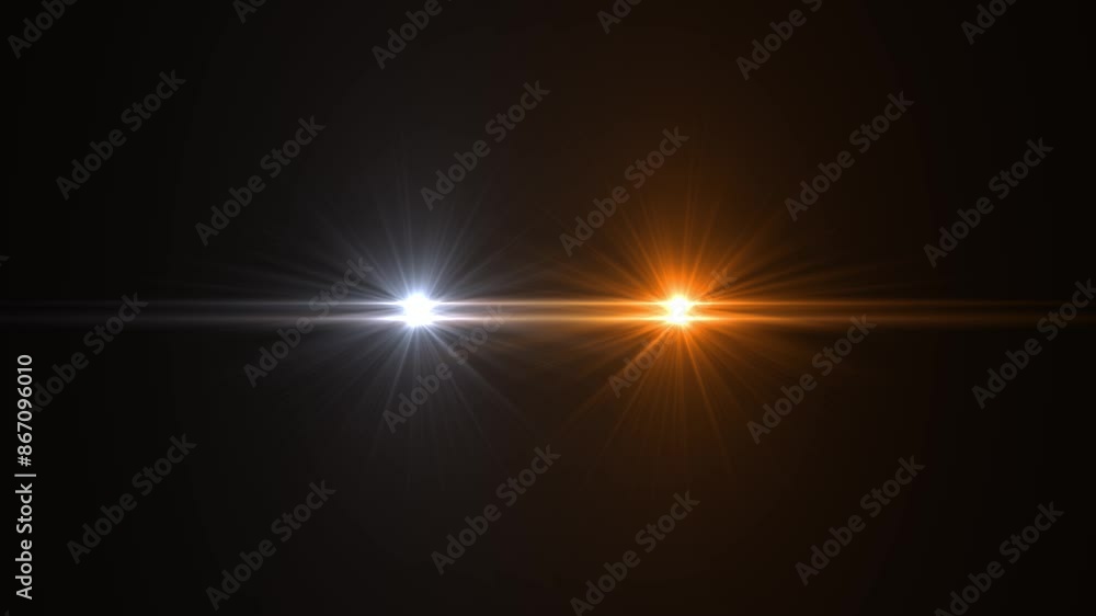 Poster abstract digital lens flare effect background flash light leaks turning optical transition shiny opt