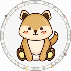 犬　アイコン　イラスト