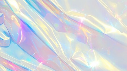 Texture Holographic Plastic Background