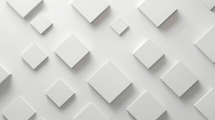 white background with small square cornered top view 