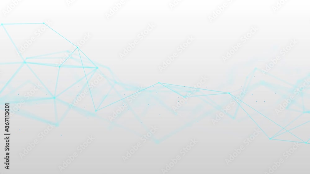 Poster digital motion waving wave flow cyberspace lights texture particles. science, cyber technology high 