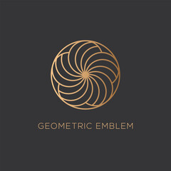 Geometric emblem