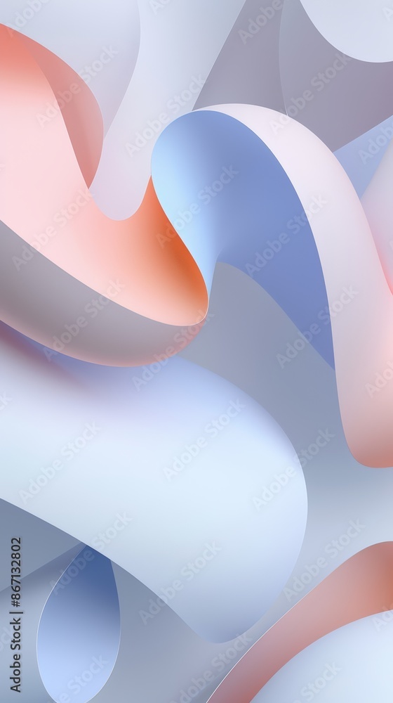 Canvas Prints a colorful abstract painting with a blue and pink swirl