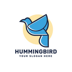 Hummingbird logo design