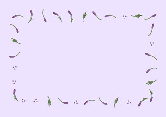 purple background with flower