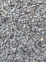 A large number of pebbles