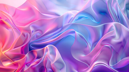 Obraz premium Abstract textured multicolored liquid background ,abstract background with smooth lines in pink, yellow, blue and purple colors