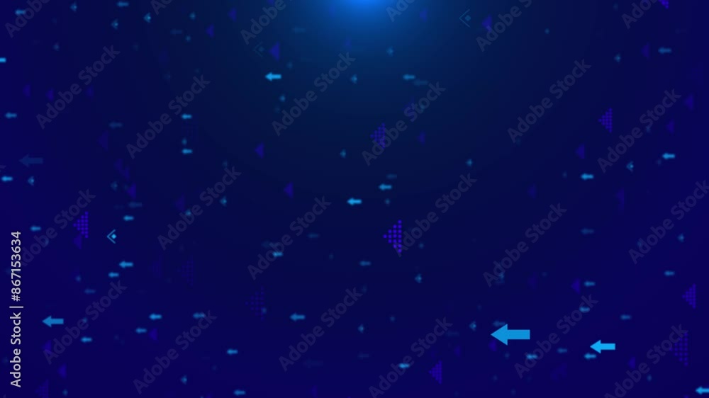Aufkleber abstract network background. big data abstract tech, innovation future data, internet network, ai bl