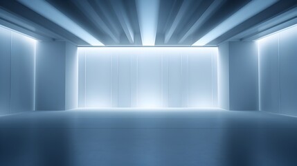 Obraz premium Ethereal Futuristic Glowing Abstract Background for Presentation Display