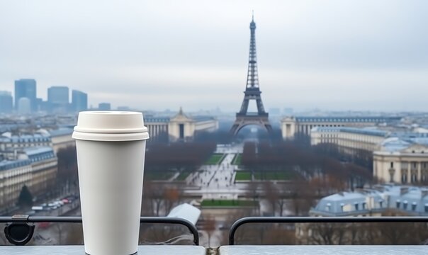 Coffee with a View of the Eiffel Tower
