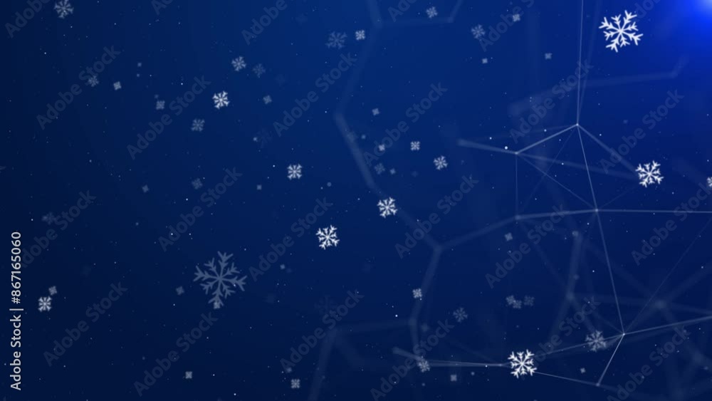 Poster connection wave network dots digital technology. animation network of interacting cityscape . global