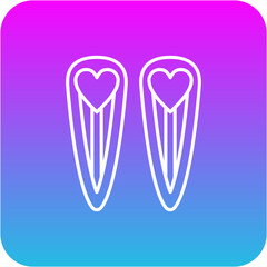 Hair clip Icon