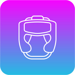 Boxing Helmet Icon