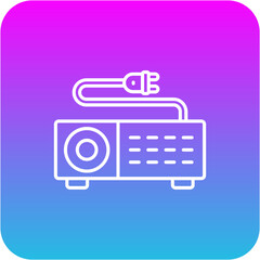 Projector plug Icon