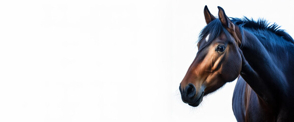 portrait of a horse banner