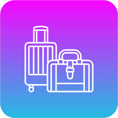 Obraz premium Luggage Icon