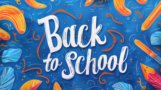back to school poster