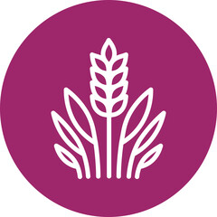 Rice Line White Circles Multicolor