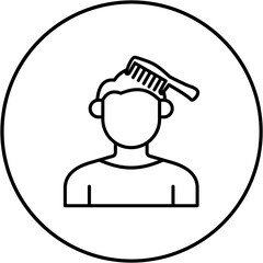 Combing Icon