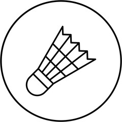 Shuttlecock Icon