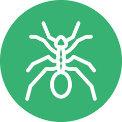 Ant Farm Line White Circles Multicolors