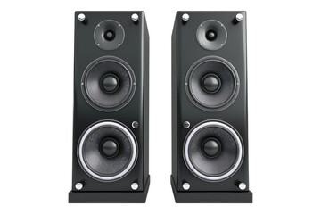 Fototapeta premium Speaker isolated on white background