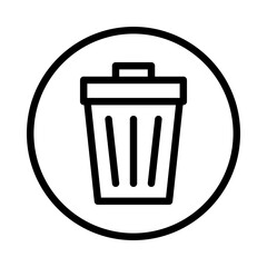 vector icon trash bin button. dustbin icon vector. recycle  icon vector