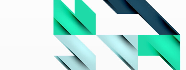 Speed and sport geometric background. Color lines dynamic template for wallpaper, banner, background or landing