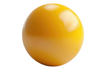 Table tennis ball isolated on white background