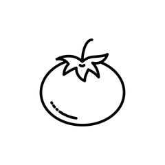 Tomato Icon Set Fresh Vegetable Illustrations for Culinary and Food Projects