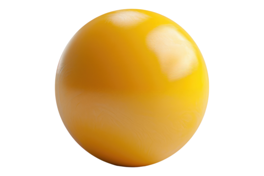 Table tennis ball isolated on white background