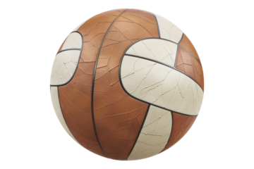 Volleyball isolated on white background