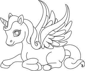 unicorn with wings © eniras