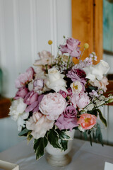 Korean Birthday Party with beautiful florals