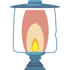 Vintage Lantern Illustration